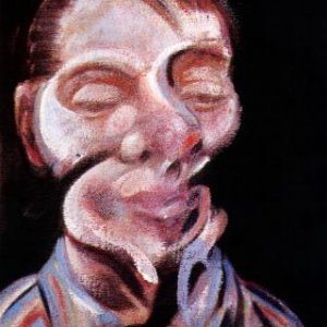 Two Studies for a Self-Portrait - left