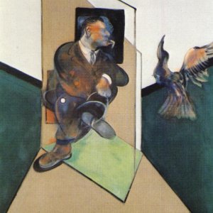 Study for a Portrait with Bird in Flight