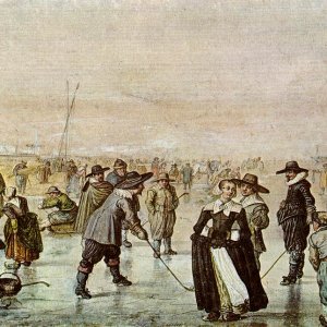 A Scene On The Ice