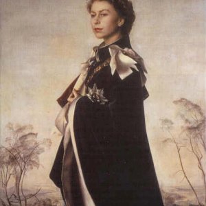 Portrait of Queen Elizabeth II