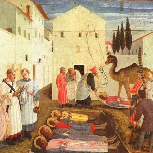 Burial of Saints Cosmas and Damian
