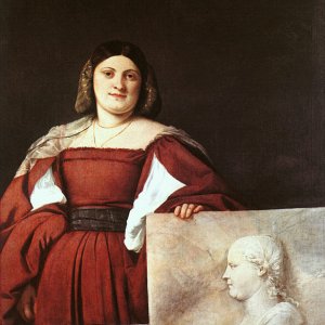 Portrait of a Woman (La Schiavona)