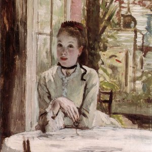A Woman In An Elegant Interior