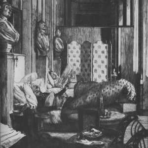 The Green Room of the Theatre Français