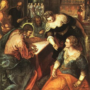 Christ with Mary and Martha
