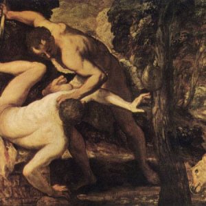 Cain slaying Abel