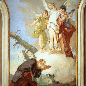 The Three Angels Appearing to Abraham