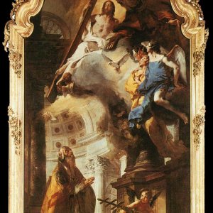 St. Clement Adoring the Trinity