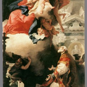 The Virgin Appearing to St. Philip Neri