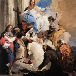 The Virgin with Six Saints