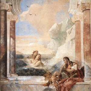 Thetis Consoling Achilles