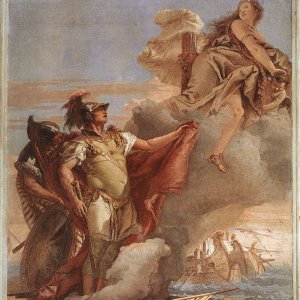 Venus Appearing to Aeneas on the Shores of Carthage