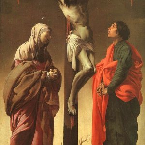 The Crucifixion with the Virgin and St. John