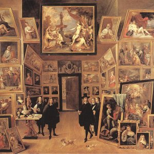 Archduke Leopold Wilhelm In His Gallery
