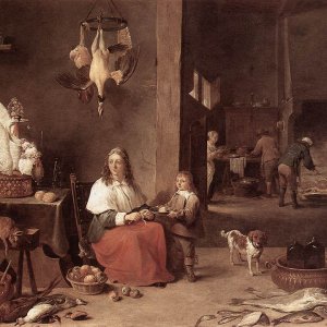 Kitchen Scene