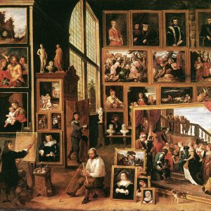 The Gallery Of Archduke Leopold In Brussels