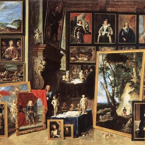 The Gallery Of Archduke Leopold In Brussels