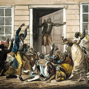 Black Methodists Holding A Prayer Meeting
