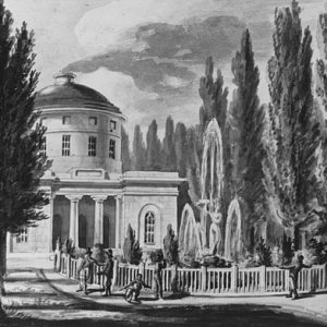 Centre Square And The Marble Water Works, Philadelphia