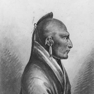 The Chief Of The Little Osages