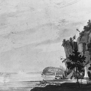 The Monument To Alexander Hamilton At Weehawken