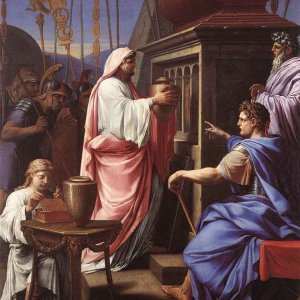 Caligula Depositing The Ashes Of His Mother