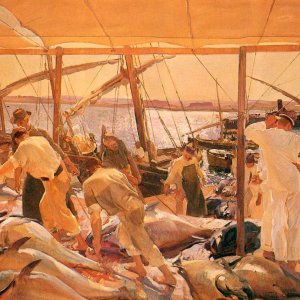 La pesca del atun, Ayamonte