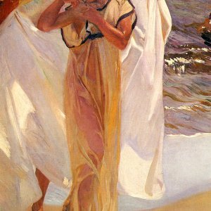 Saliendo del bano