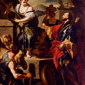 Rebecca And Eliezer At The Well