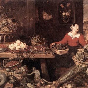Fruit And Vegetable Stall