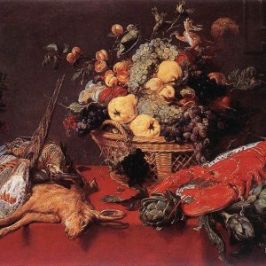 Still Life With A Basket Of Fruit