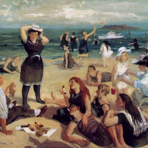 Beach Bathers