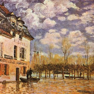 Boat During a Flood