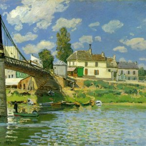 Bridge at Villeneuve-la-Garenne