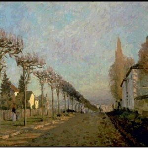 Chemin de la Machine, Louveciennes