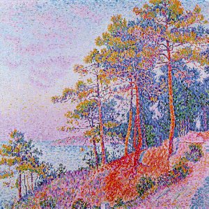 Above Saint-Tropez, the Customs House Pathway