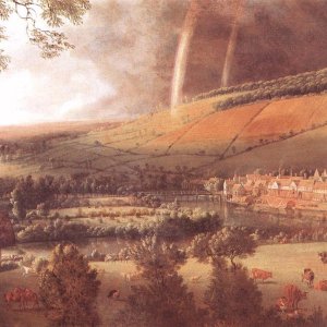 Landscape With Rainbow, Henley on Thames