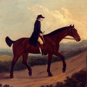 A Horseman On The Road To Bagshot