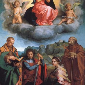 Virgin with Four Saints