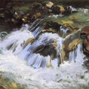 A Mountain Stream, Tyrol