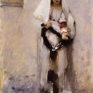 A Parisian Beggar Girl