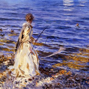 Girl Fishing