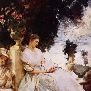 In a Garden, Corfu