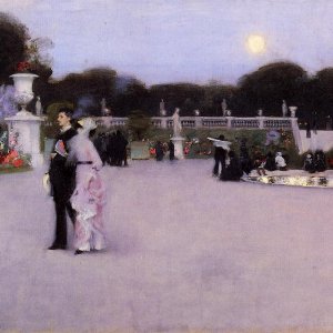In The Luxembourg Gardens