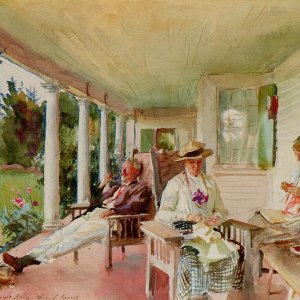 On the Verandah