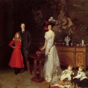 Sir George Sitwell, Lady Ida Sitwell and Family