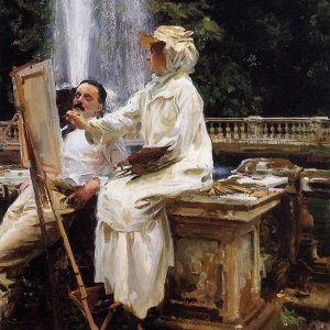 The Fountain, Villa Torlonia, Frascati, Italy