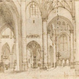 Media 'Interior Of St. Bavos Church In Haarlem' in album 'Pieter Jansz. Saenredam'