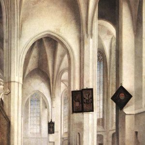 Interior Of The St. Jacob Church In Utrech