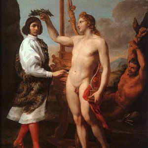 Marcantonio Pasqulini Crowned By Apollo